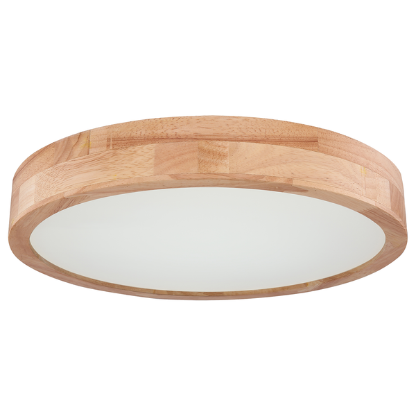 LED-Deckenleuchte Rainer - Polyester PVC / Eisen - 1-flammig - Durchmesser: 40 cm