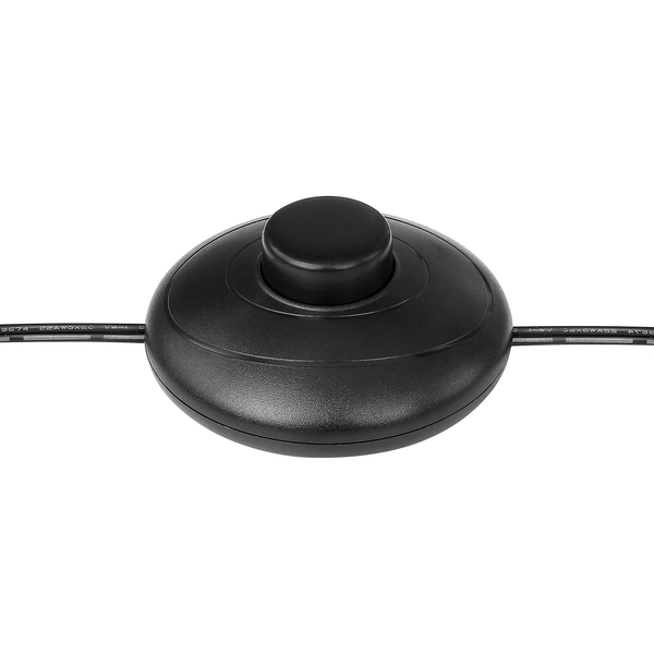 Stehleuchte Blacky - Rauchglas / Eisen - 1-flammig