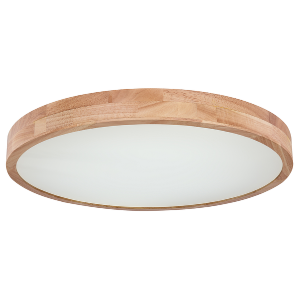 LED-Deckenleuchte Rainer - Polyester PVC / Eisen - 1-flammig - Durchmesser: 60 cm