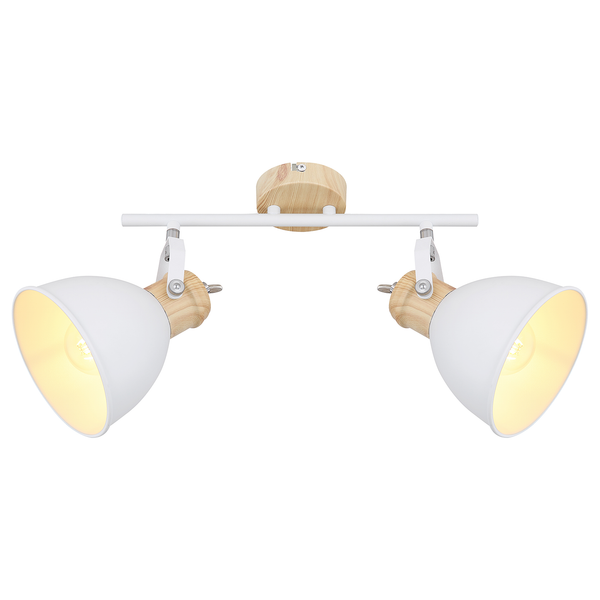 Deckenleuchte Wiho I - Eisen - 2-flammig