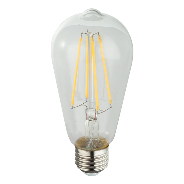 LED-Leuchtmittel Pendle - Klarglas / Eisen - 1-flammig