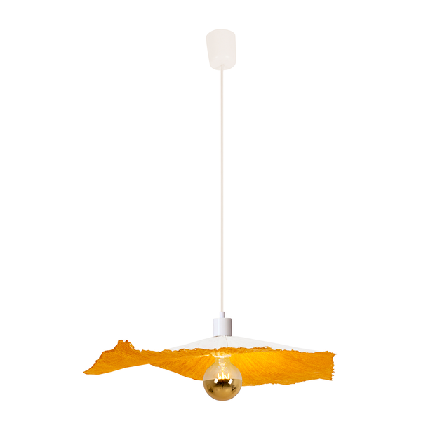 Pendelleuchte Crazy Paper IV - Papier / Metall - 1-flammig
