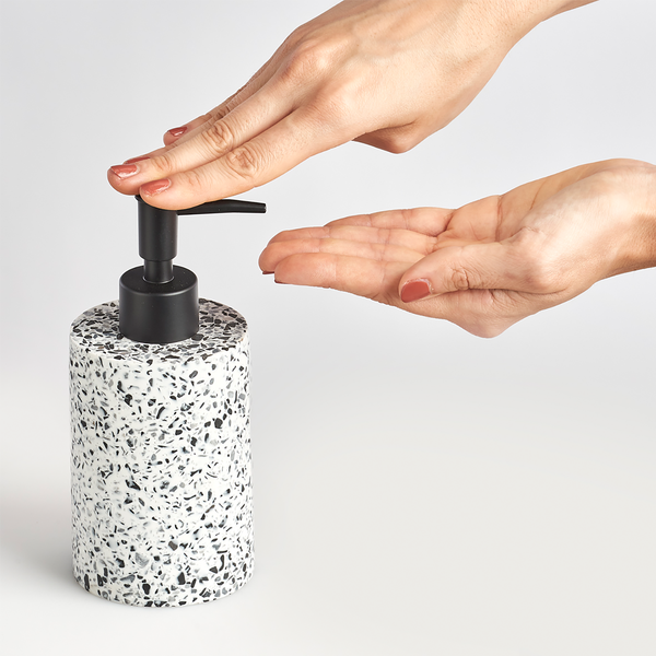 Seifenspender Murray - Polyresin - Terrazzo