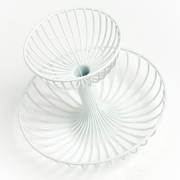 Etagere Abberley I - Weiß - Höhe: 24 cm