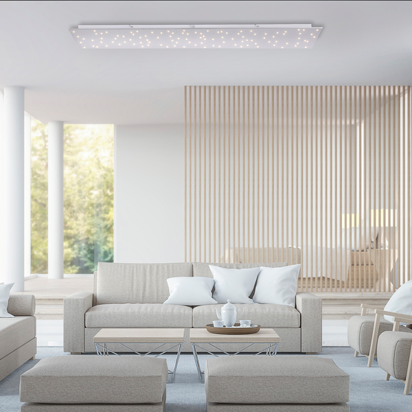 LED-Deckenleuchte Sparkle I - Stahl - 1-flammig