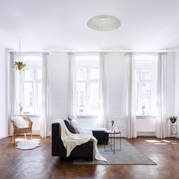 LED-Deckenleuchte Sparkle II - Eisen - 1-flammig