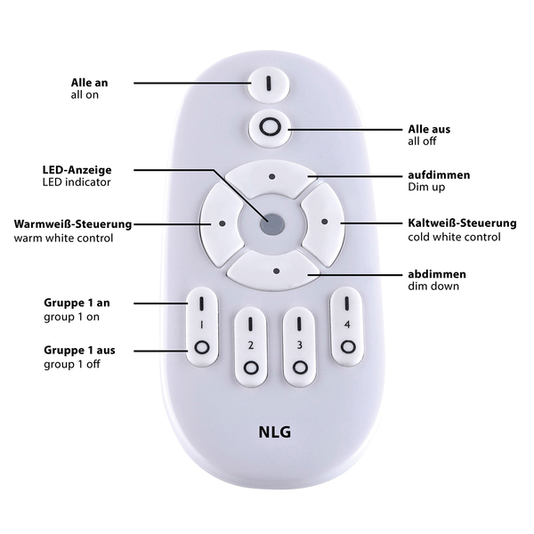 LED-Deckenleuchte Flat IV - Acrylglas / Aluminium - 1-flammig