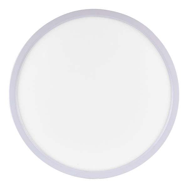 LED-Deckenleuchte Flat IV - Acrylglas / Aluminium - 1-flammig