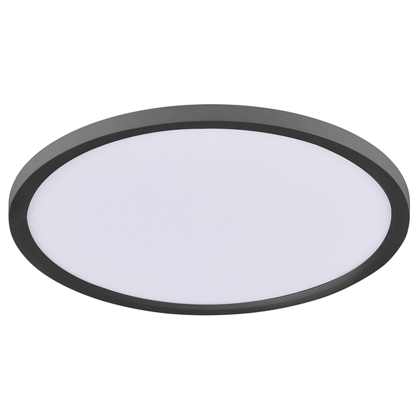 LED-Deckenleuchte Flat V - Acrylglas / Aluminium - 1-flammig