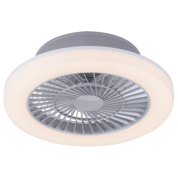 LED-Deckenventilator Leonhard II - Polyacryl / Metall - 1-flammig - Durchmesser: 50 cm