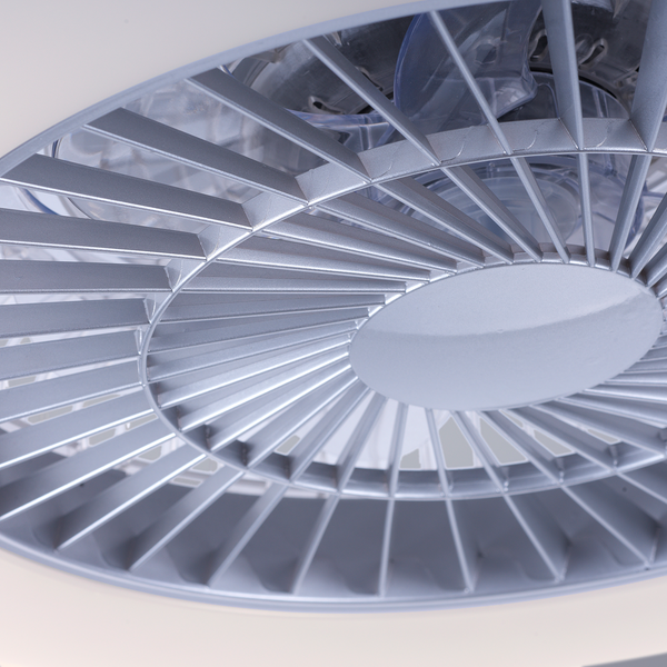 LED-Deckenventilator Leonhard II - Polyacryl / Metall - 1-flammig - Durchmesser: 50 cm