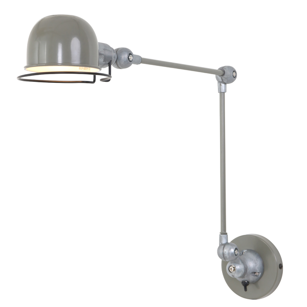 Wandleuchte Mexlite I - Aluminium - 1-flammig