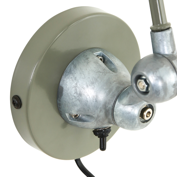 Wandleuchte Mexlite I - Aluminium - 1-flammig