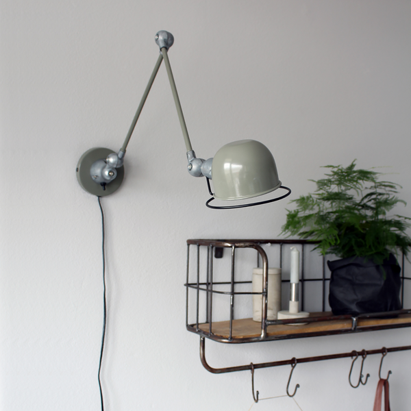 Wandleuchte Mexlite I - Aluminium - 1-flammig