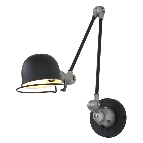 Wandleuchte Mexlite III - Aluminium - 1-flammig