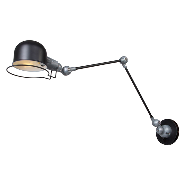 Wandleuchte Mexlite III - Aluminium - 1-flammig