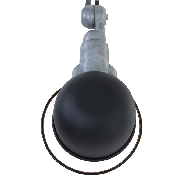 Wandleuchte Mexlite III - Aluminium - 1-flammig