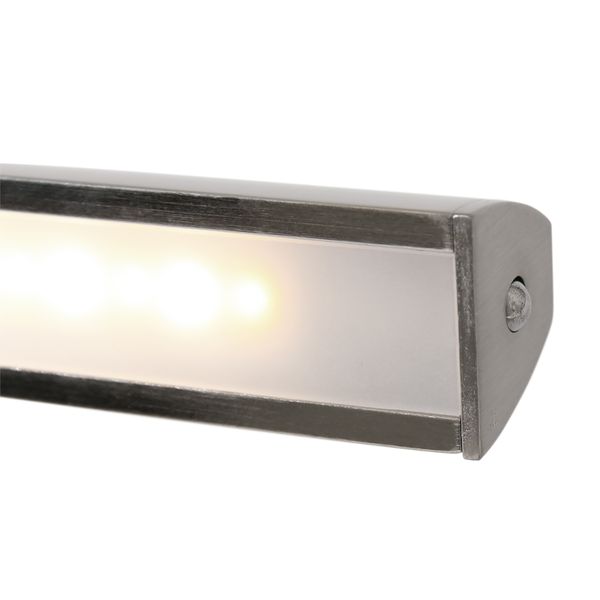 LED-Wandleuchte Litho II - Acrylglas / Eisen - 1-flammig
