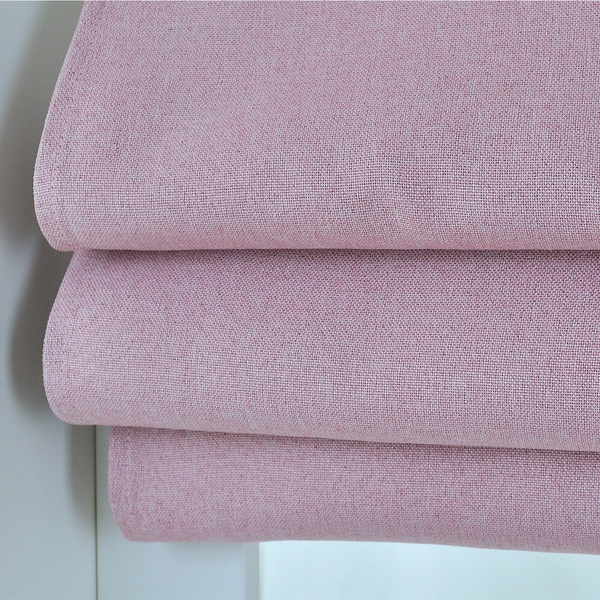 Ösenrollo Bessy I - Polyester - Rosa - 100 x 130 cm