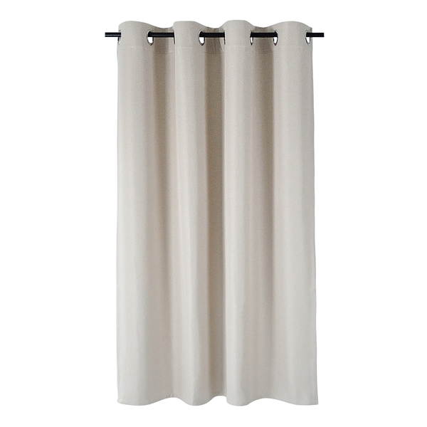 Ösenschal Dimout I - Polyester - Beige - 140 x 145 cm