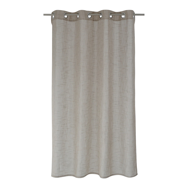 Ösenschal Celtic - Polyester - Taupe - 140 x 245 cm