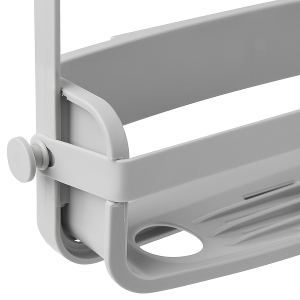 Duschcaddy Flex - Thermoplastischer Kunststoff / Silikon - Grau