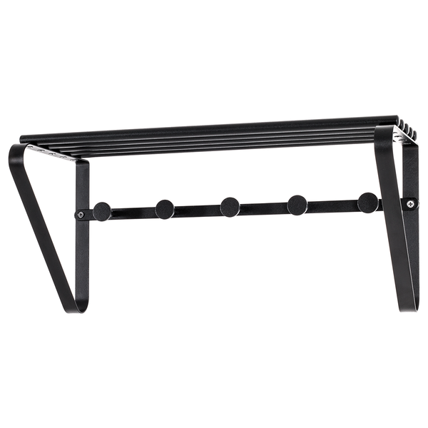 Wandgarderobe Muscoda - Metall - Schwarz