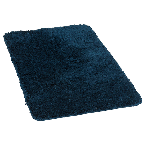 Badteppich Soft - Kunstfaser - Petrol - 70 x 120 cm