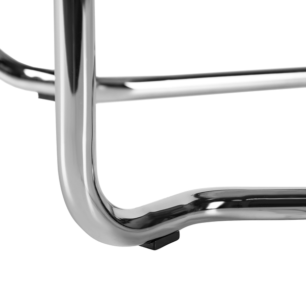 Freischwinger HOLM 2er-Set - Schwarz - Chrom glänzend