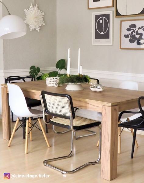 Freischwinger HOLM 2er-Set - Schwarz - Chrom glänzend