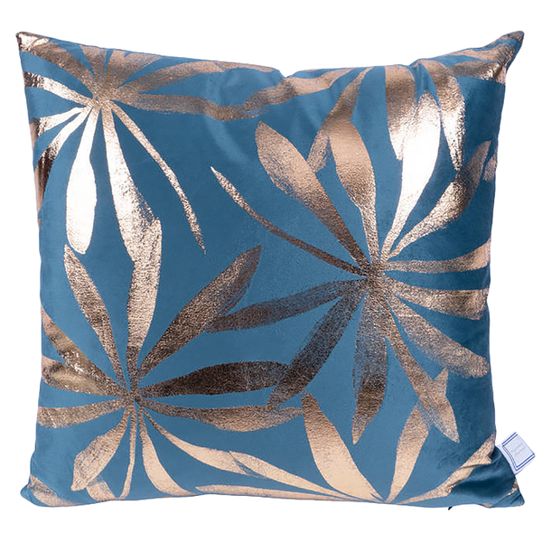 Dekokissen Prisma IV (2-teilig) - Samt - Petrol