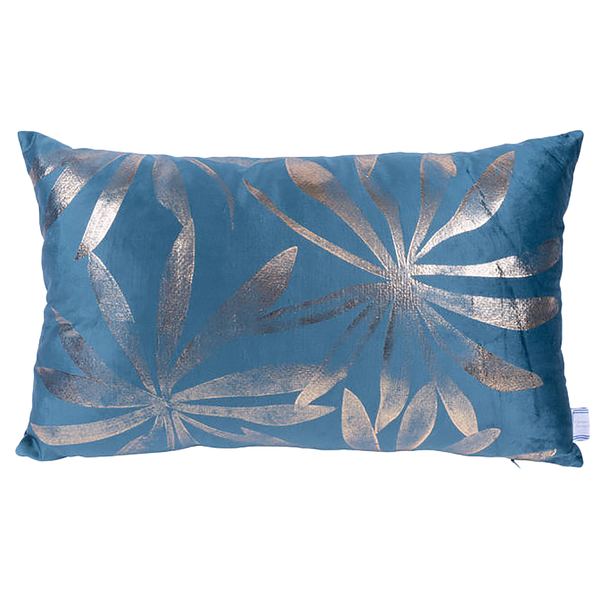 Dekokissen Prisma IV (2-teilig) - Samt - Petrol