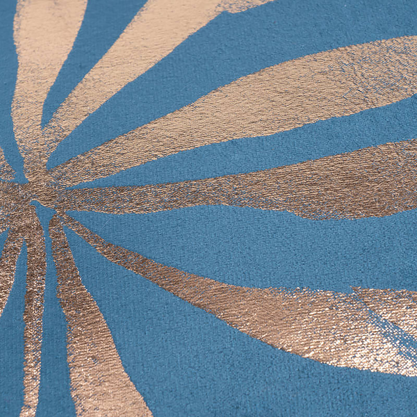 Dekokissen Prisma IV (2-teilig) - Samt - Petrol