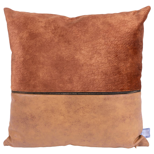 Dekokissen Picco (2-teilig) - Samt - Terracotta