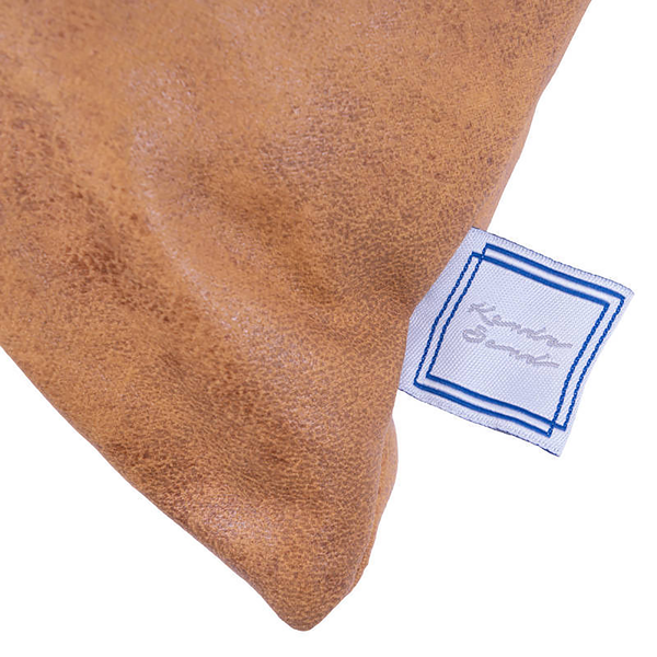 Dekokissen Picco (2-teilig) - Samt - Terracotta