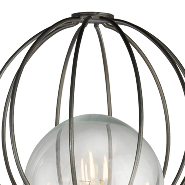 Tischleuchte Balloon Cage - Stahl - 1-flammig