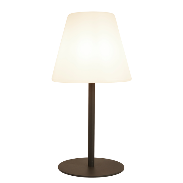 Tischleuchte Outdoor - Polyethylen / Aluminium;- 1-flammig