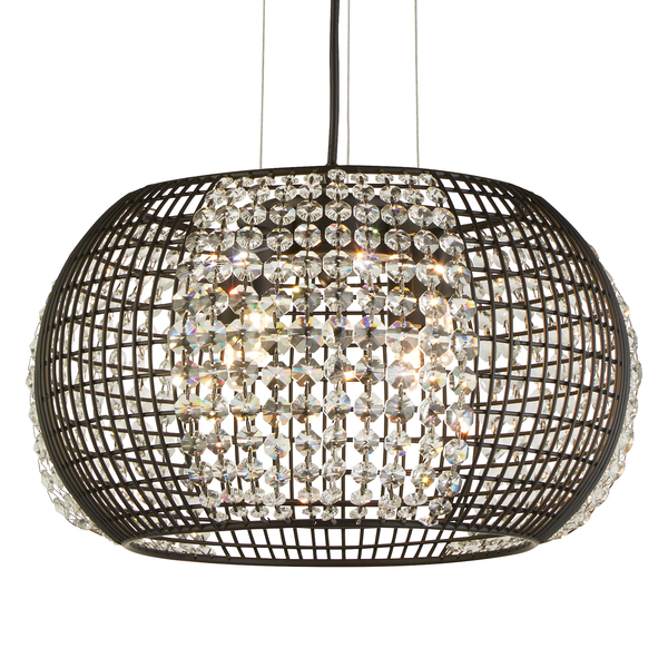 Pendelleuchte Cage I - Stahl - 4-flammig