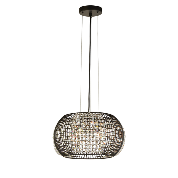Pendelleuchte Cage I - Stahl - 4-flammig