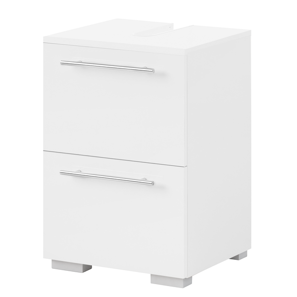 Waschbeckenunterschrank Carlos - Weiß - Breite: 40 cm