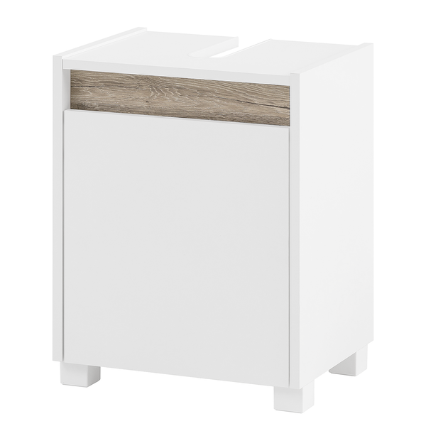 Waschbeckenunterschrank Cosmo - Weiß - Breite: 42 cm