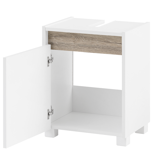 Waschbeckenunterschrank Cosmo - Weiß - Breite: 42 cm