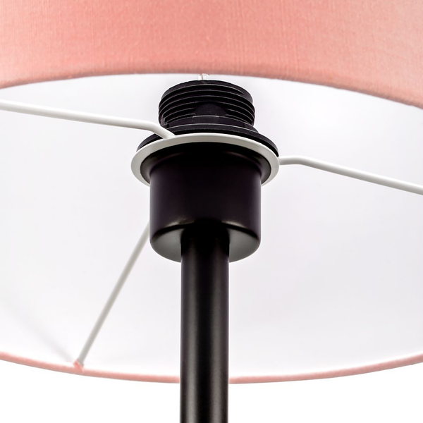 Stehleuchte Grand Reverie - Webstoff / Eisen - 1-flammig