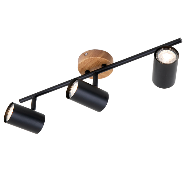 Deckenleuchte  Muritz - Eisen - 3-flammig