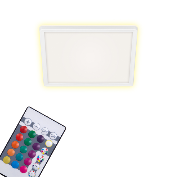 LED-Deckenleuchte  Slim - Polyester PVC - 1-flammig