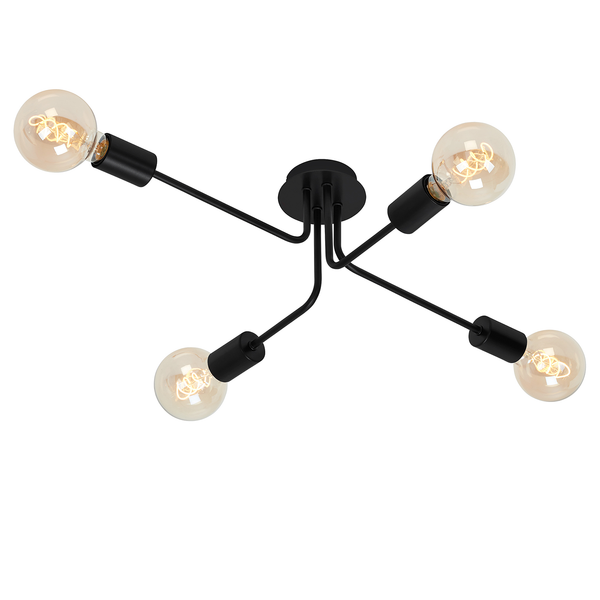 Deckenleuchte  Kuglo - Eisen - 4-flammig