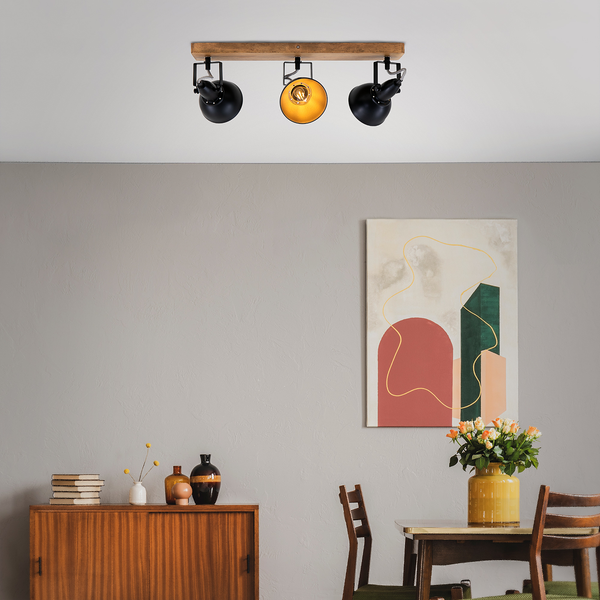 Deckenleuchte  Barnim - Eisen - 3-flammig