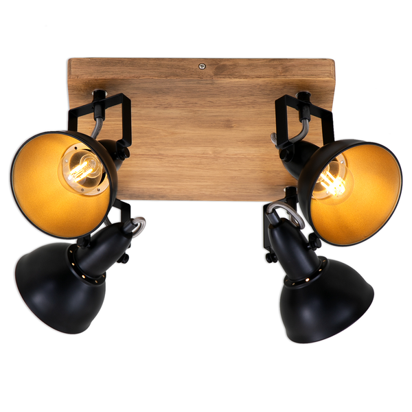 Deckenleuchte  Barnim - Eisen - 4-flammig