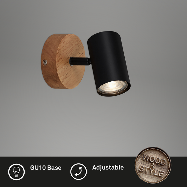 Deckenleuchte  Muritz - Eisen - 1-flammig