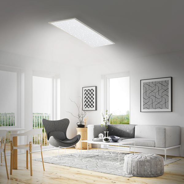 LED-Deckenleuchte  Pallas - Polycarbonat / Eisen - 1-flammig